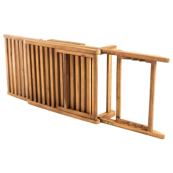 vidaXL Solseng heltre teak