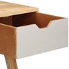 vidaXL Konsollbord 89x44x76 cm heltre mango