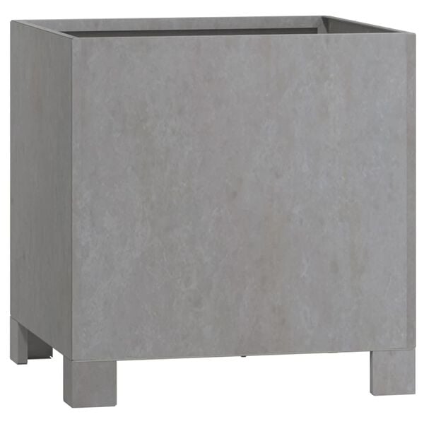 vidaXL Plantekasser med ben rust 30x30x30 cm cortenst&aring;l