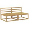 vidaXL Ute Midt Sofa Hvit 158 x 83 x 73 cm
