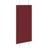 vidaXL Pliss&eacute;gardin Bordeaux R&oslash;d 55x100 cm Stoff Bredde 54,4 cm