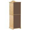 vidaXL Garderobe Corona 55x52x170 cm heltre furu