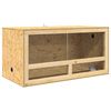 vidaXL Terrarium Brun 100 x 50 x 50 cm OSB