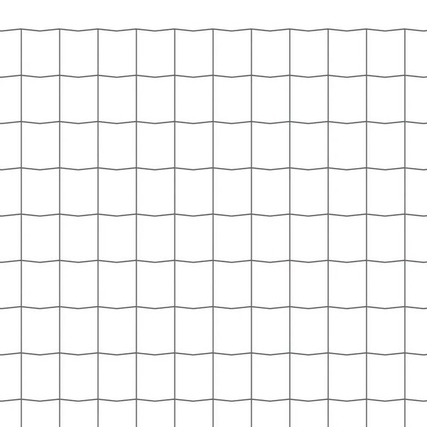 vidaXL Euro gjerde stål 10x0,8 m grå