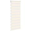 vidaXL Sebragardin marmor beige stoff bredde 60,9 cm polyester