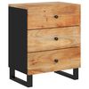 vidaXL Nattbord 50x33x62 cm heltre akasie og konstruert tre