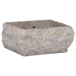 vidaXL Vask 30x30x13 cm marmor gr&aring;