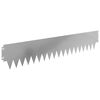 vidaXL Gjerdekant 30 pcs 103 x 20 cm metall S&oslash;lv