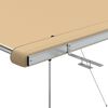 vidaXL Bobil & campingmarkise 2,4x2x2,15 m beige
