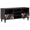 vidaXL Oppbevaringsskap Flerfarget 100 x 33,5 x 46 cm Massiv mango tre