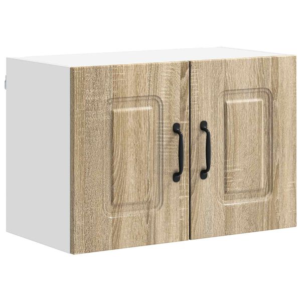 vidaXL Kj&oslash;kkenskap Kalmar Sonoma eik 60 x 31 x 40 cm Konstruert tre