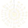 vidaXL Julestjernelys 140 LED 8 stk varmhvit 17 cm