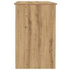 vidaXL Skrivebord artisan eik 102x76x50 cm konstruert tre