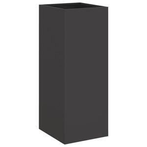 vidaXL Plantekasse svart 32x29x75 cm st&aring;l