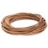 vidaXL L&aelig;rsnor 1 Brun &Oslash;4 mm x 5 m L&aelig;r
