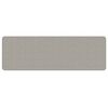 vidaXL Teppel&oslash;per sisal-utseende platina 50x150 cm