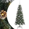vidaXL Kunstig juletre Gr&oslash;nn 150 cm PVC, plast og st&aring;l