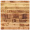 vidaXL Bordplate 80x80x1,5 cm firkantet grovt heltre mango