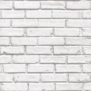 Urban Friends & Coffee Veggtapet murstein grå og hvit