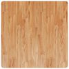vidaXL Firkantet bordplate lysebrun 90x90x4 cm behandlet heltre eik