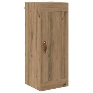 vidaXL Veggskap Artisan Eik 34,5 x 34 x 90 cm Konstruert tre