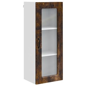 vidaXL Oppvaskmaskin-panel Kalmar R&oslash;kt eik 40 x 31 x 100 cm