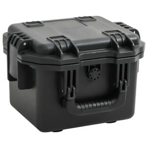 vidaXL B&aelig;rbar flykasse svart 30x24,5x20 cm PP