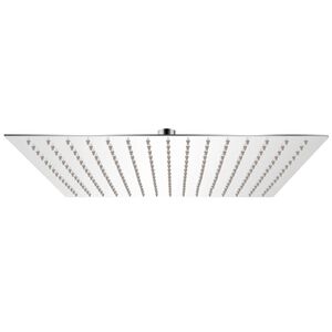 vidaXL Regndusjhode rustfritt st&aring;l 40x40 cm firkantet