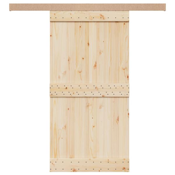 vidaXL Utstyr for skyved&oslash;r 200 cm aluminiumslegering s&oslash;lv