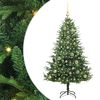 vidaXL Kunstig Forh&aring;ndsbelyst Juletre med Ballettsett Gr&oslash;nn 150 cm
