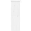 vidaXL Garderobe BODO hvit 146x53,5x173 cm heltre furu