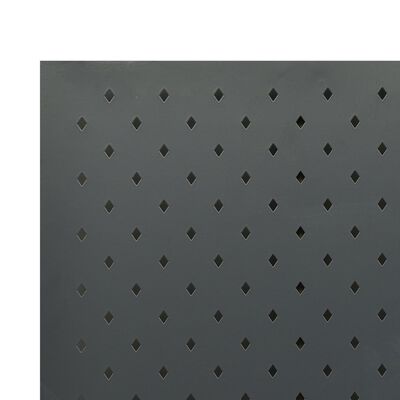 vidaXL Romdeler 5 paneler antrasitt 200x180 cm stål