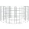 vidaXL Gabion b&aring;lstativ &Oslash; 100 cm galvanisert jern