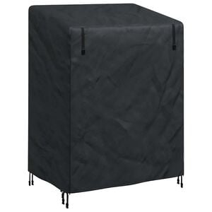 vidaXL Trekk til utehuske Svart 120 x 90 x 155 cm 420D Oxford stoff