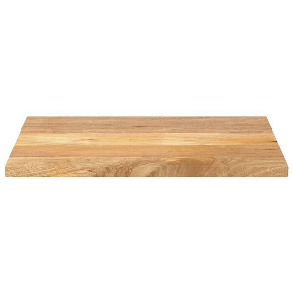 vidaXL Bordplate 80x70x3,8 cm rektangul&aelig;r heltre mango
