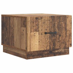 vidaXL Kaffebord Gammelt tre 49 x 50 x 37 cm Konstruert tre