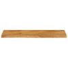 vidaXL Bordplate naturlig kant 110x20x3,8 cm heltre mango