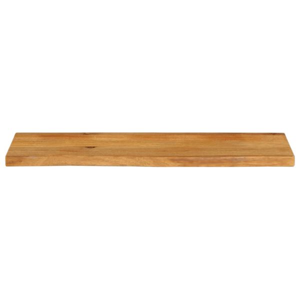 vidaXL Bordplate naturlig kant 110x20x3,8 cm heltre mango