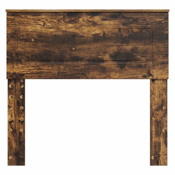 vidaXL Hodegavl R&oslash;kt eik 100 cm Konstruert tre