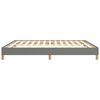 vidaXL Sengeramme uten madrass mørkegrå 180x200cm Super King stoff