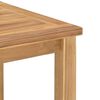 vidaXL Kaffebord Brun 85 x 85 x 45 cm Heltre teak