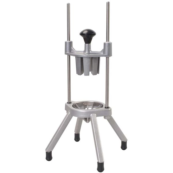 vidaXL Fruktsk&aelig;rer s&oslash;lv 20 x 20 x 48 cm St&oslash;pt aluminium