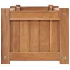 vidaXL H&oslash;ybed 200x30x25 cm heltre teak