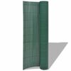 vidaXL Hage Hegning gr&oslash;nn 150 x 500 cm PVC