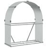 vidaXL Vedholder s&oslash;lv 120x45x140 cm galvanisert st&aring;l