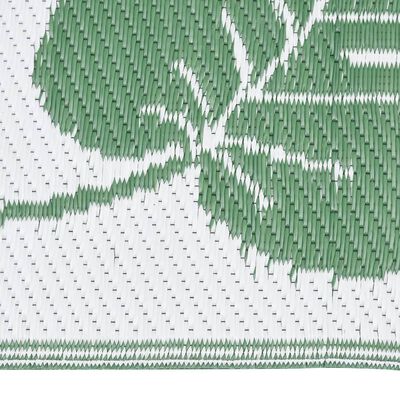 vidaXL Uteteppe grønn 160x230 cm PP