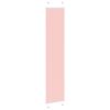 vidaXL pliss&eacute;gardin Rosa 50x200 cm Stoff Bredde 49,4 cm Polyester