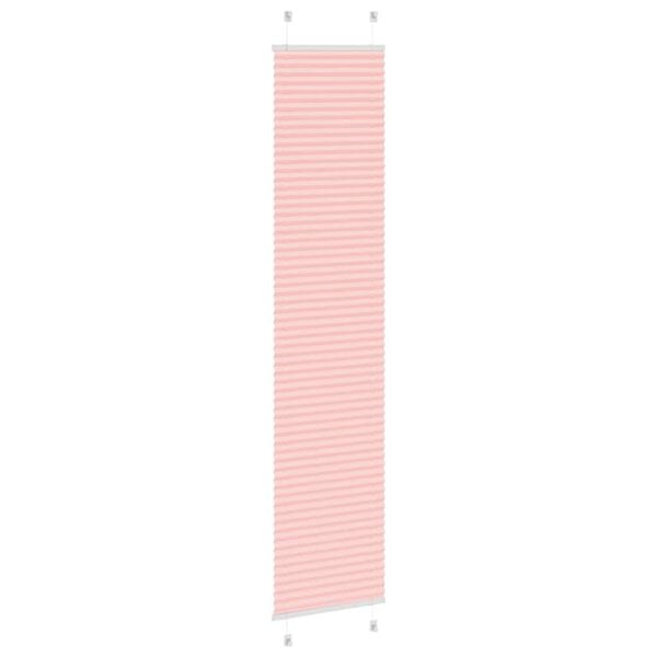 vidaXL pliss&eacute;gardin Rosa 50x200 cm Stoff Bredde 49,4 cm Polyester