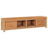 vidaXL TV-benk 115x30x35 cm heltre teak