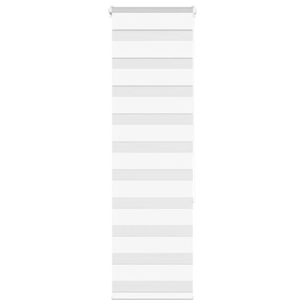 vidaXL Sebragardin hvit 50x150 cm stoff bredde 45,9 cm polyester